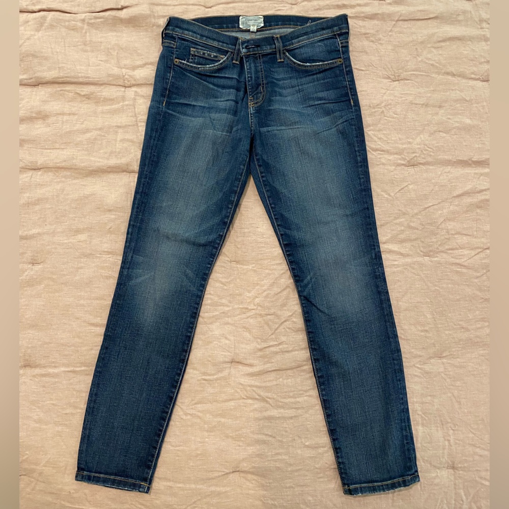 Current Elliott The Stiletto Skinny Jeans. Size 30.